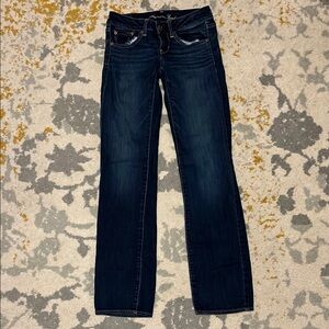 Women's Dark Blue Jeans
